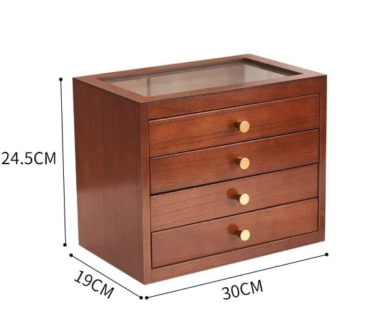 Organisateur Maquillage Bois