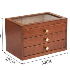 Organisateur Maquillage Bois