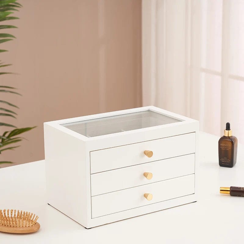 Organisateur Maquillage Bois