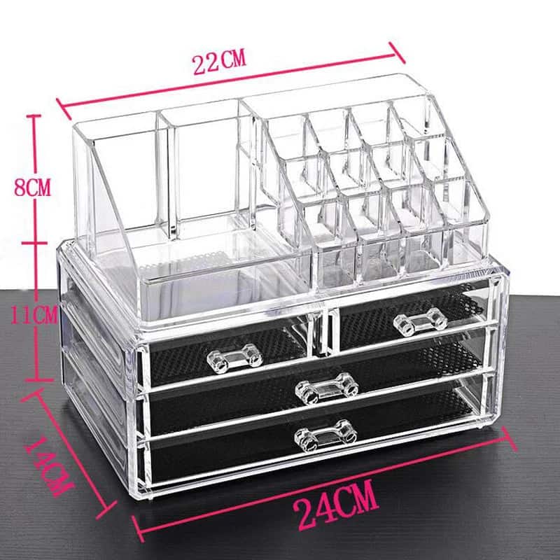 Organisateur Maquillage Transparent