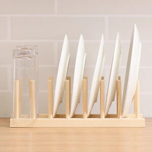 Range Assiette Bois
