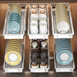 Range Assiette Coulissant