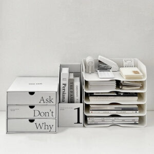 Range Document Bureau Tiroir (2 pièces)