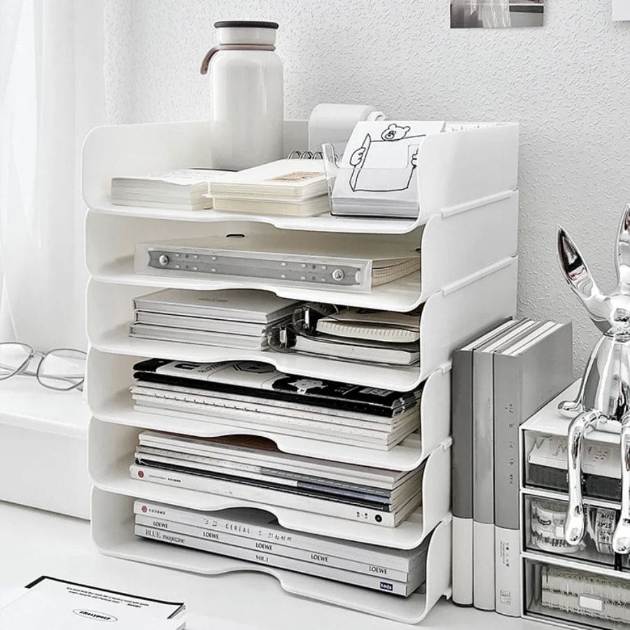 Range Document Bureau Tiroir (2 pièces)