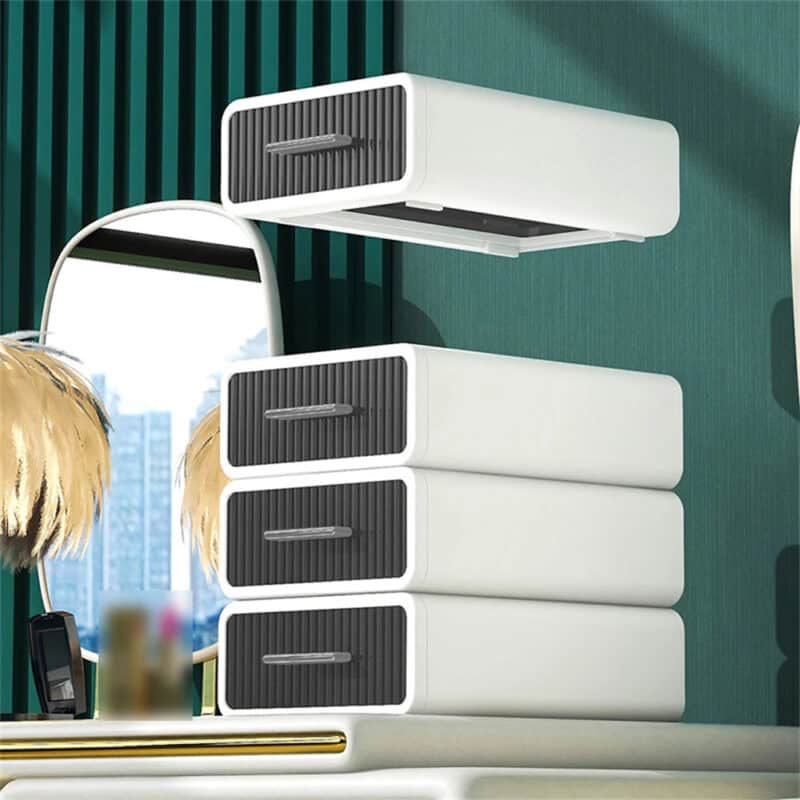 Rangement Bureau Tiroir Plastique