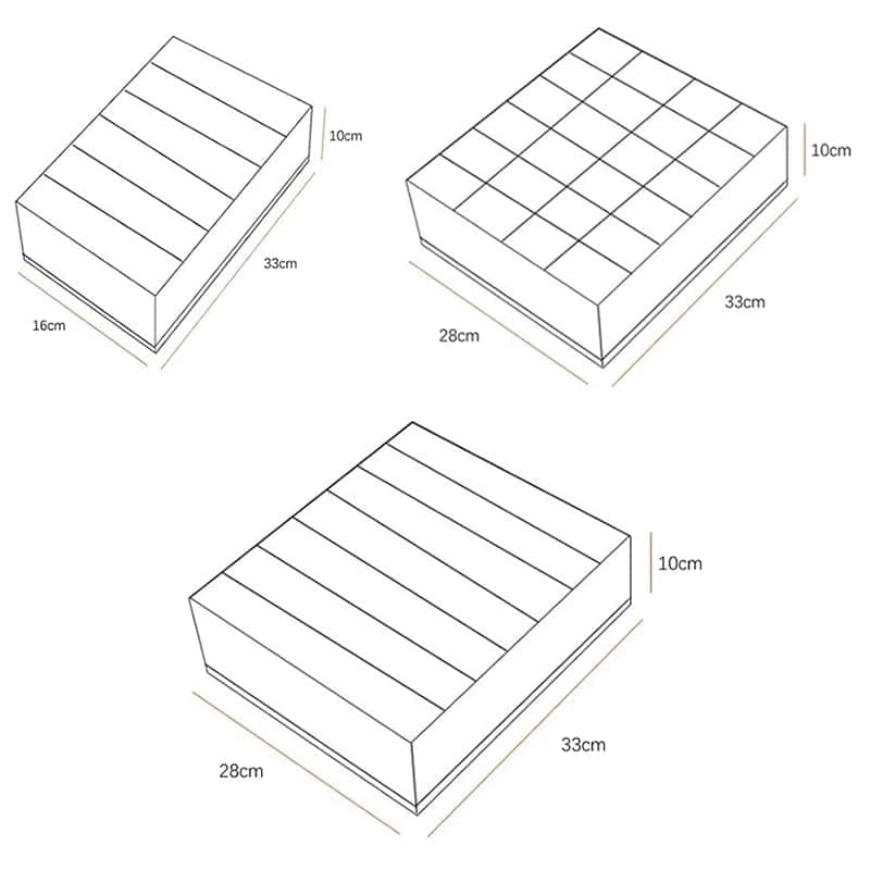 Rangement Chaussettes et Sous Vetements