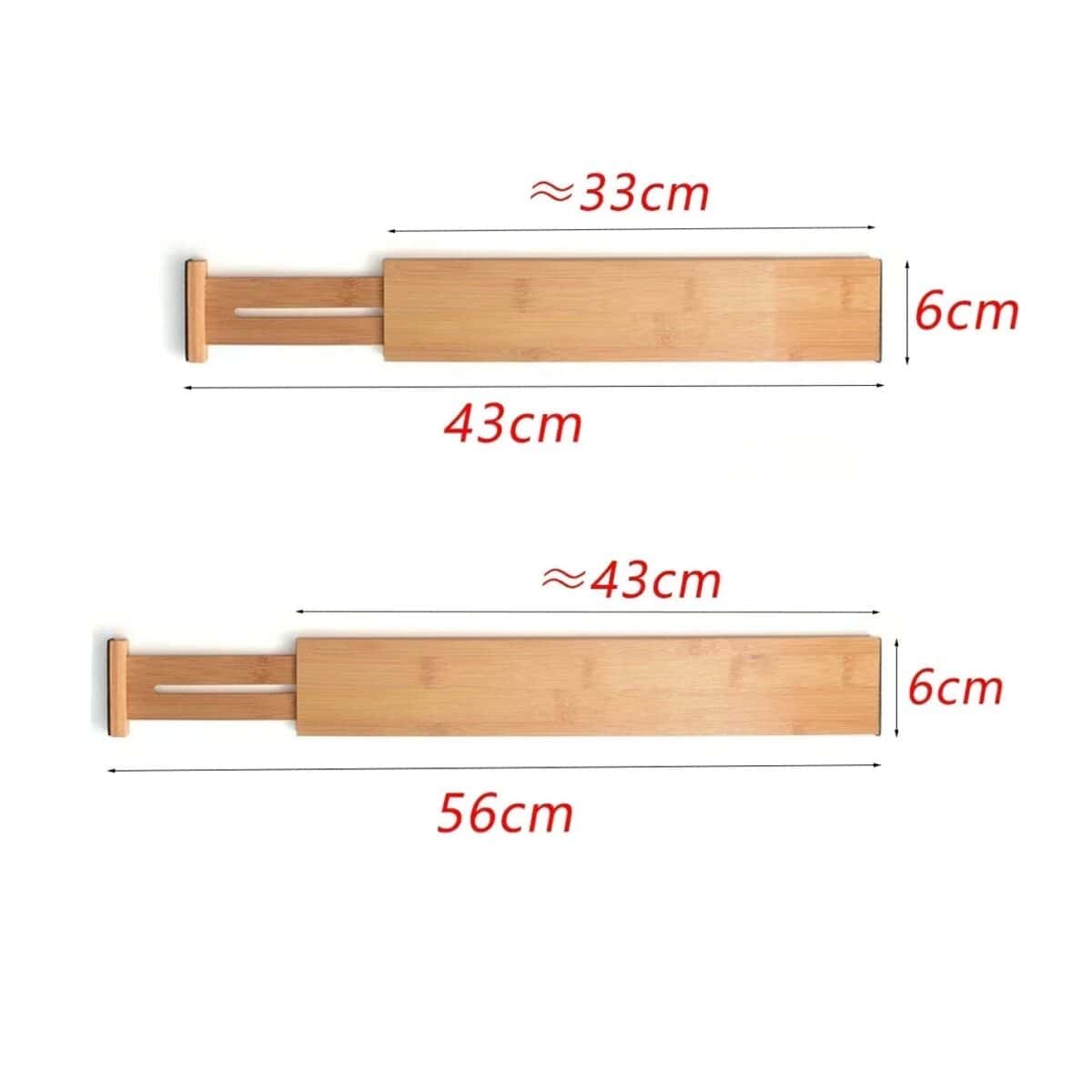 Separateur Tiroir Bambou